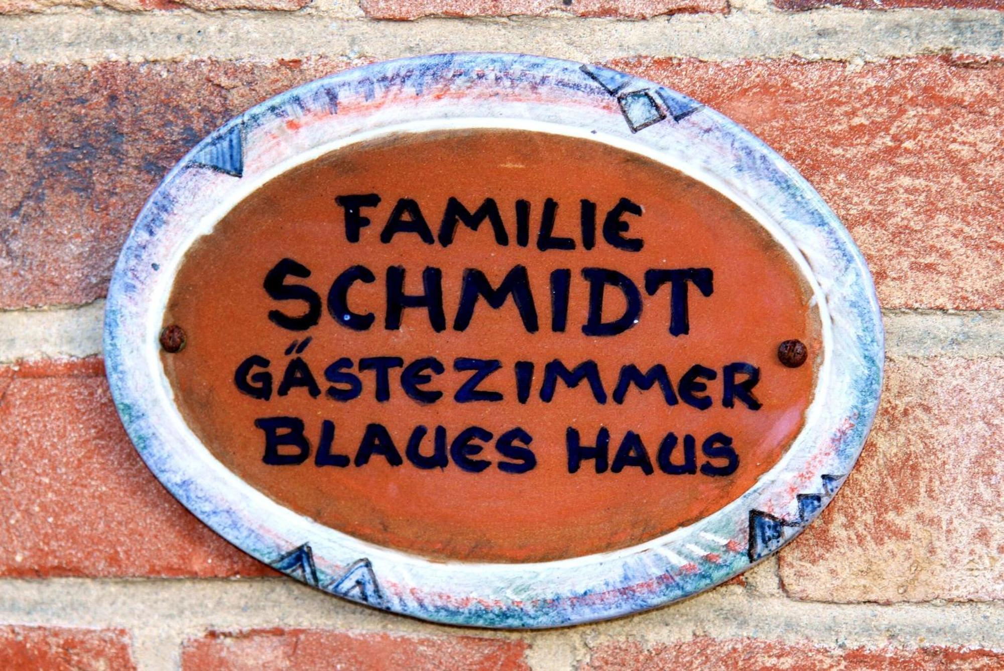 Ferienwohnung Blaues Haus Glückstadt Exterior foto